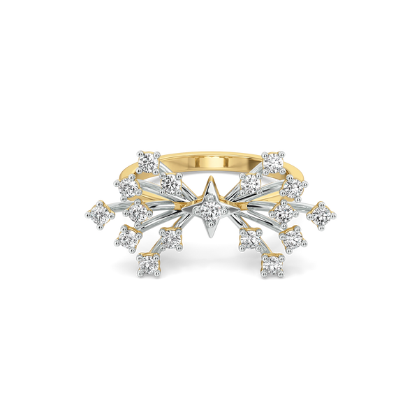 Lukson Afterlight Bloom 14K Gold Lab Grown Diamond Ring Online