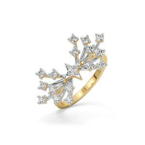 Afterlight Bloom - Pure Gold Lab Diamond Ring