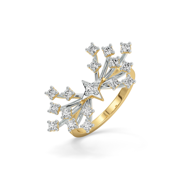 Lukson Afterlight Bloom Pure Gold Lab Grown Diamond Ring Online