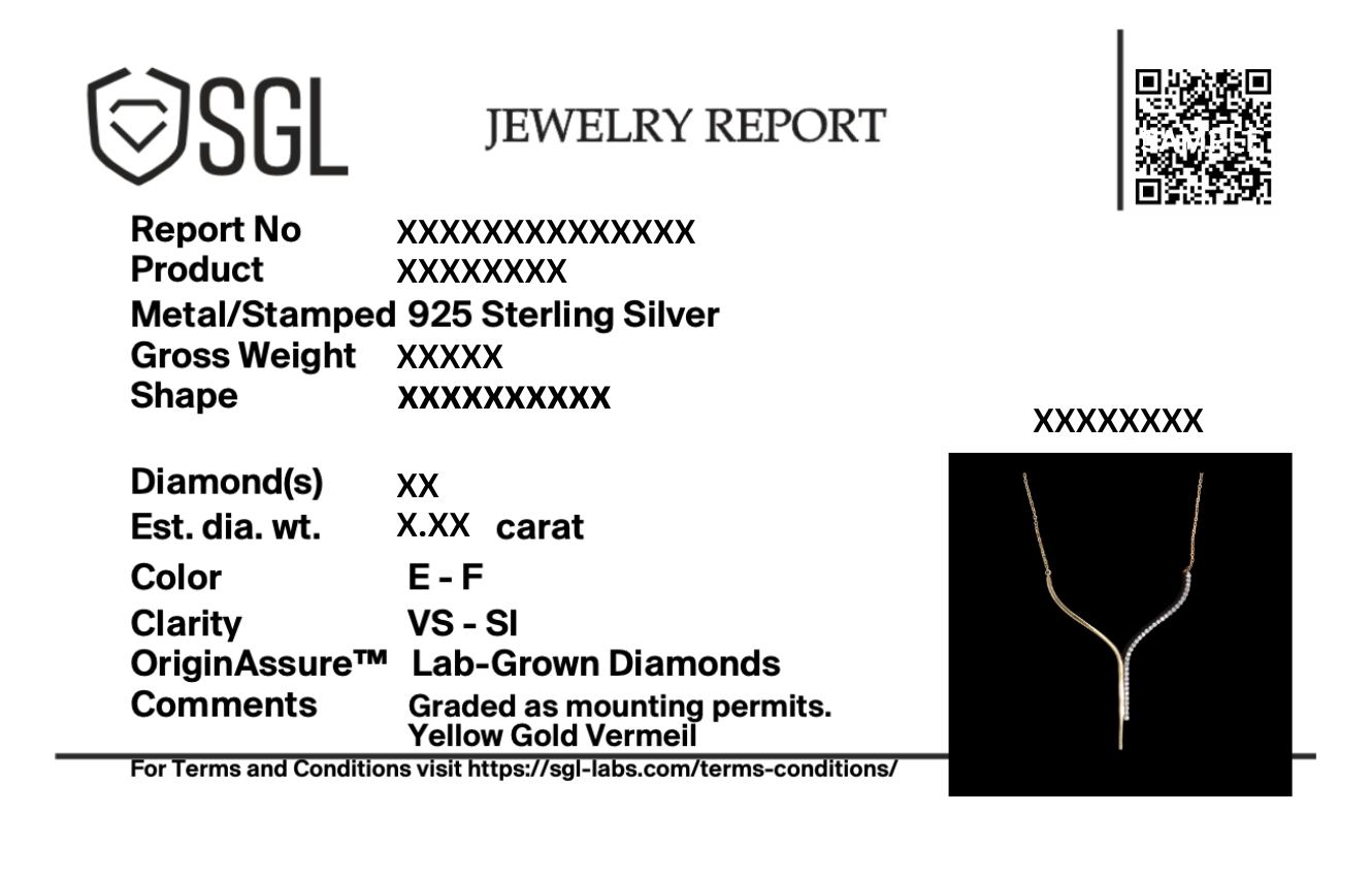 Glam Chic - Lab Diamond Necklace