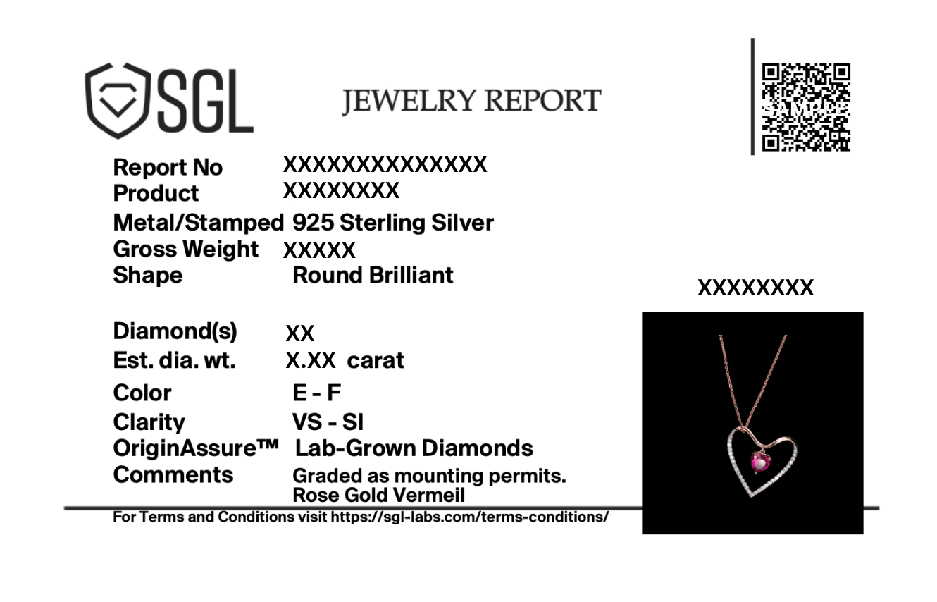 "Love on a String" - Lab Diamond Necklace
