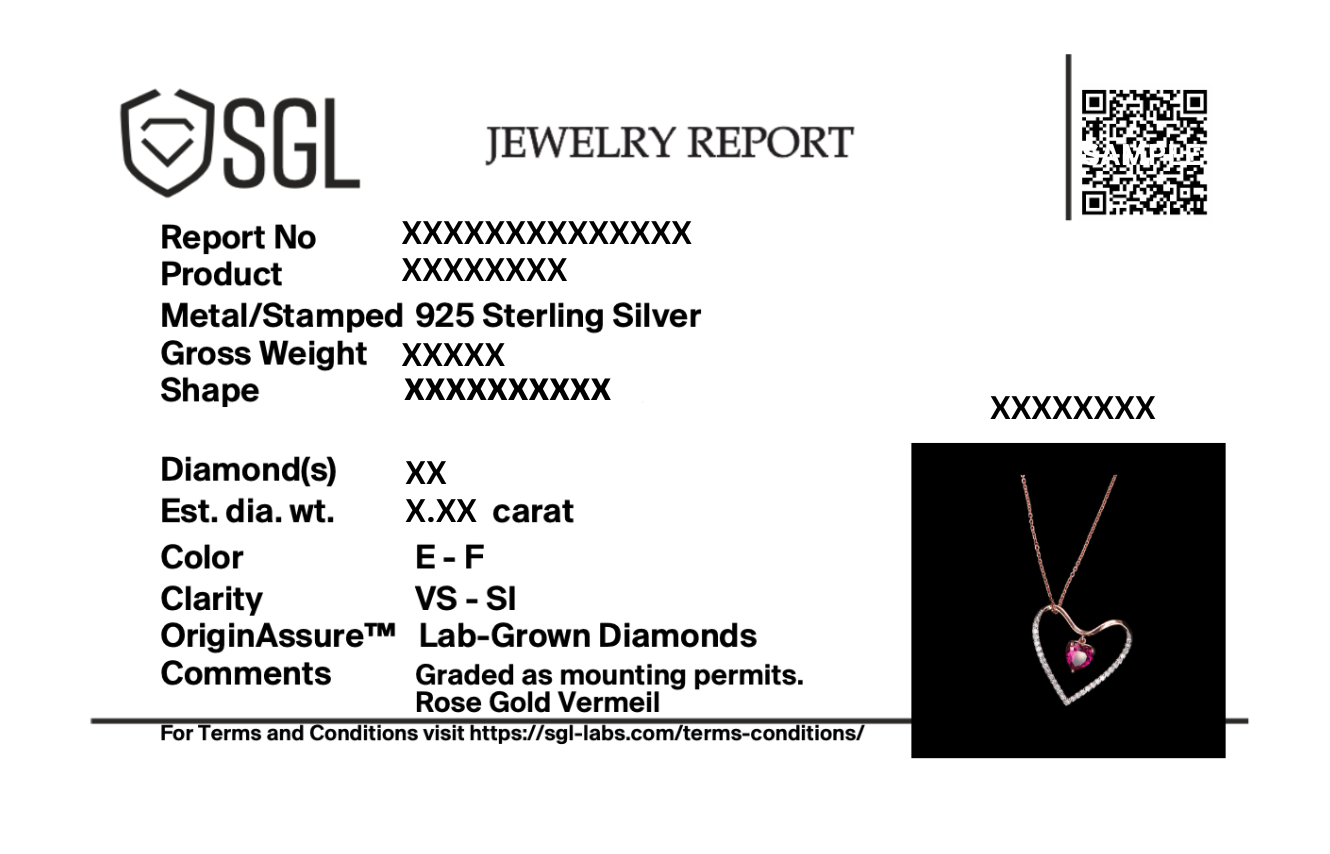 "Love on a String" - Lab Diamond Necklace