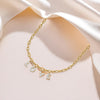 Love Letter Charm 18kt Gold Vermeil Lab Grown Diamond Necklace Online in India - Lukson 