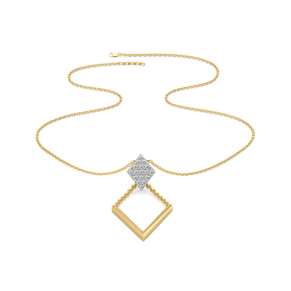 Lukson Diamond Arc Lab Grown Diamond Lariat Necklace Online 
