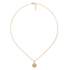 Eternal Heart Orbit Lab Grown Diamond Pendant Necklace Online in India - Lukson