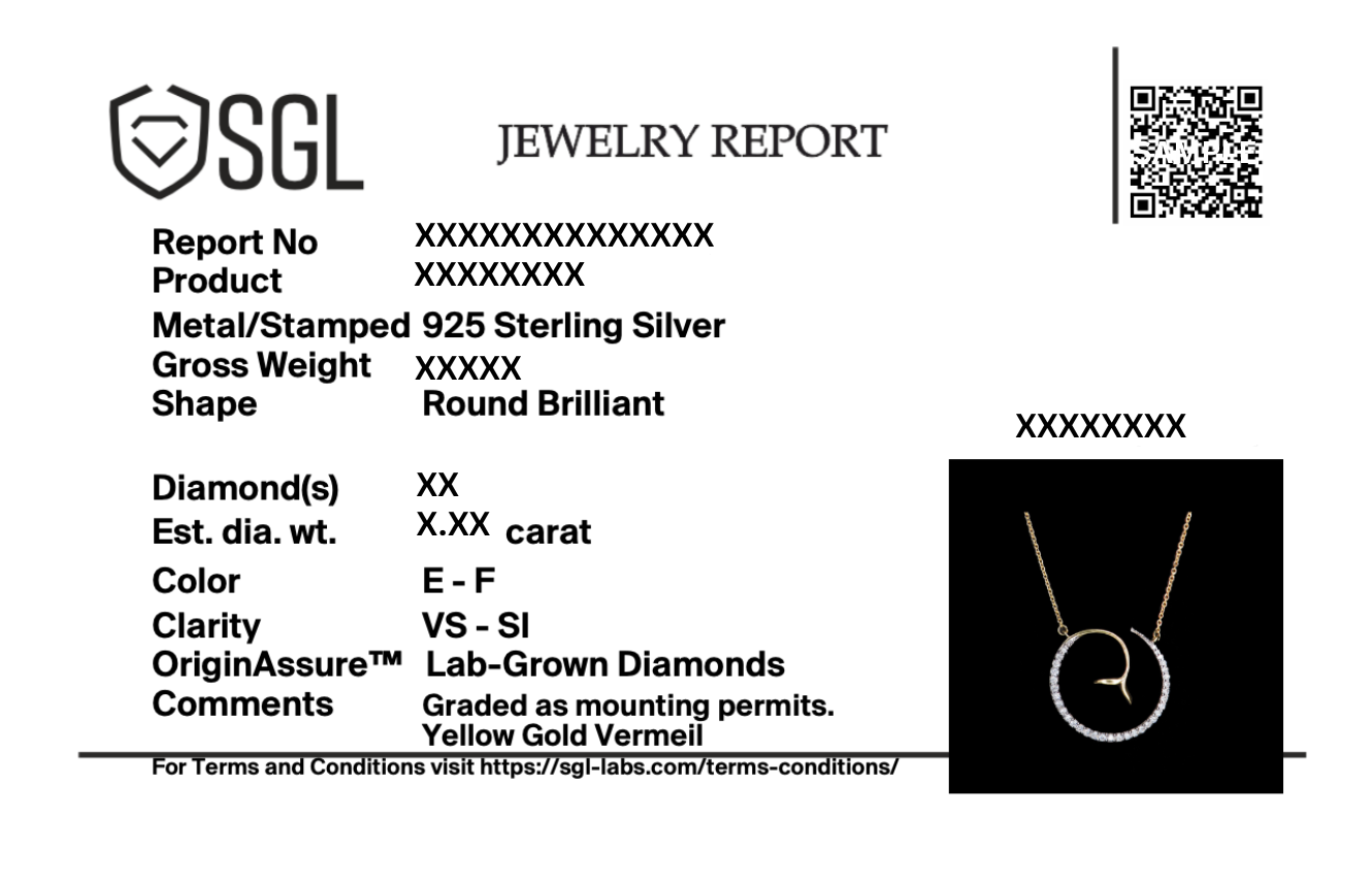 Siren’s Whisper - Lab Diamond Pendant Necklace