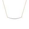 Lukson Classic Crescent Lab Grown Diamond Necklace