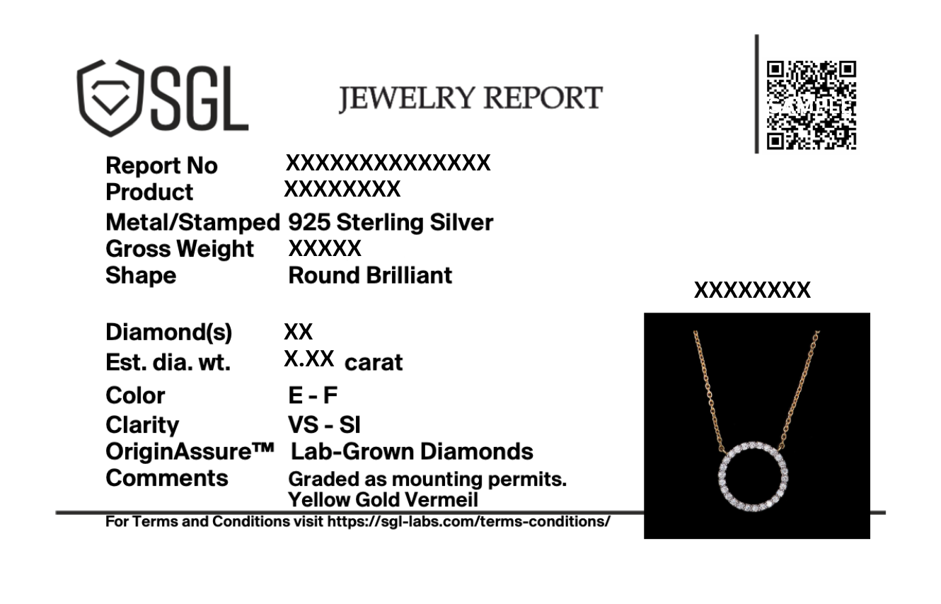Halo - Lab Diamond Pendant Necklace