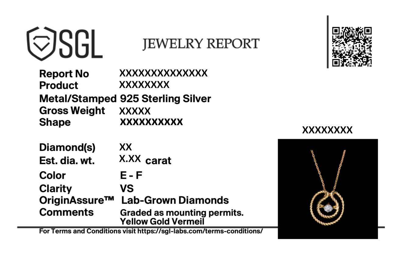 Twist of Fate - Lab Diamond Solitaire Necklace