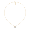 The Diamond Circle - Lab Grown Diamond Solitaire Necklace Online - Lukson 