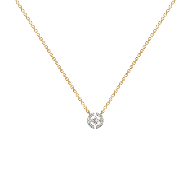 The Diamond Circle - Lab Grown Diamond Solitaire Necklace
