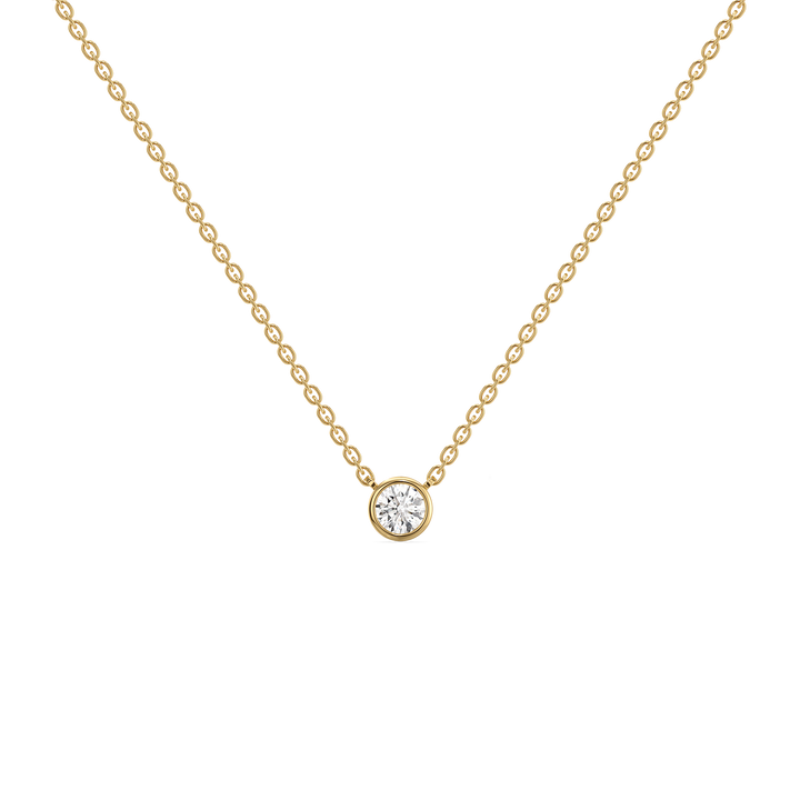 Eternal Shine - Lab Diamond Solitaire Pendant Necklace