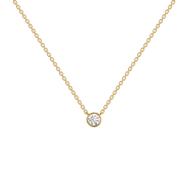Eternal Shine Lab Grown Diamond Solitaire Pendant Necklace