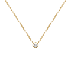 Eternal Shine - Lab Diamond Solitaire Pendant Necklace