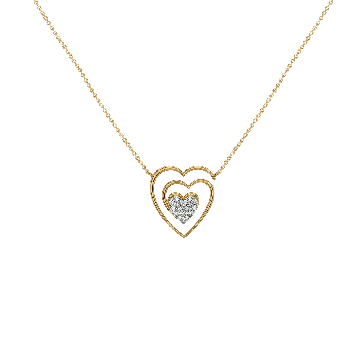 Timeless Loop - Lab Diamond Necklace