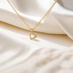 Hearts Unfold - Lab Diamond Pendant Necklace