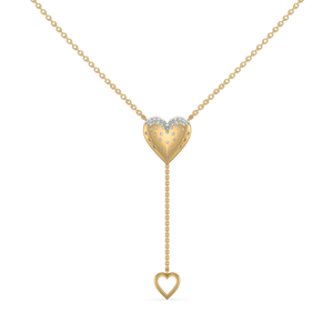 Promise Heart - Lab Diamond Pendant Necklace