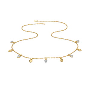 Beating Heart - Lab Diamond Charm Necklace