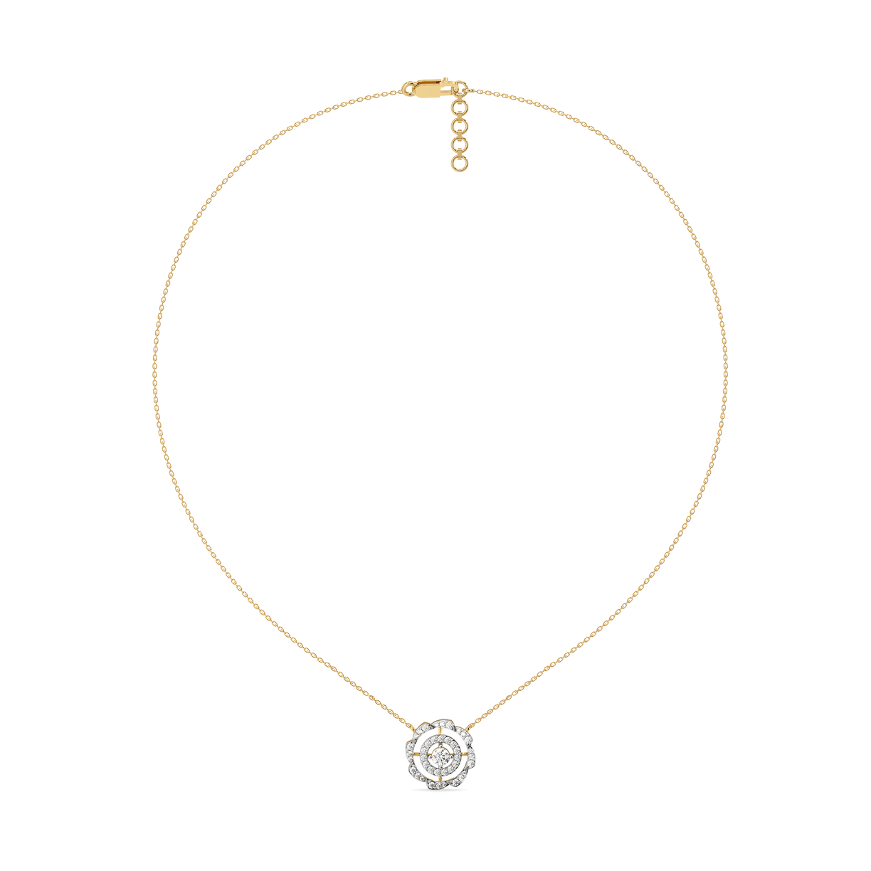 Stellar Shine – Lab Diamond Solitaire Necklace