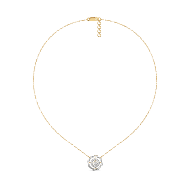 Lukson Stellar Shine – Lab Grown Diamond Solitaire Necklace for Women 