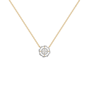 Stellar Shine – Lab Diamond Solitaire Necklace