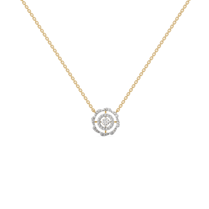 Stellar Shine – Lab Diamond Solitaire Necklace