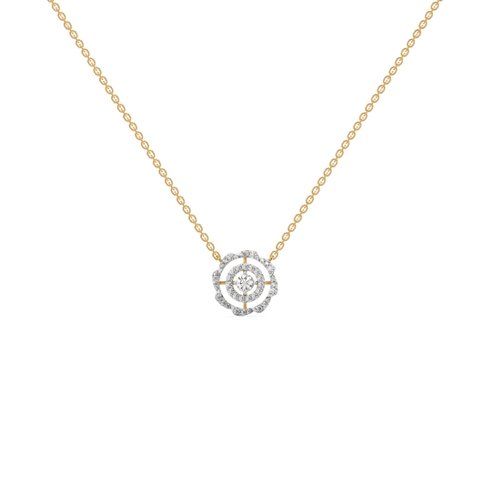 Stellar Shine – Lab Diamond Solitaire Necklace