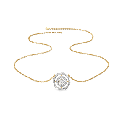 Stellar Shine – Lab Diamond Solitaire Necklace