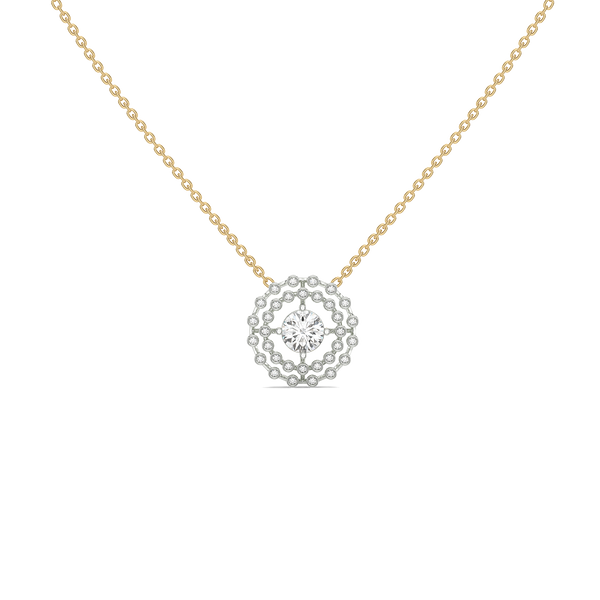 Rain-Dance - Lab Grown Diamond Solitaire Necklace
