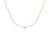 Line of Light - Lab Grown Diamond Solitaire Necklace