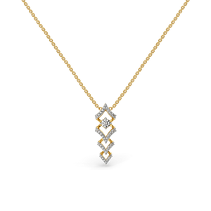 Fierce Aura - Lab Diamond Solitaire Necklace