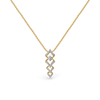 Lukson Fierce Aura Lab Grown Diamond Solitaire Necklace
