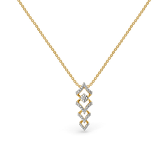 Fierce Aura - Lab Diamond Solitaire Necklace