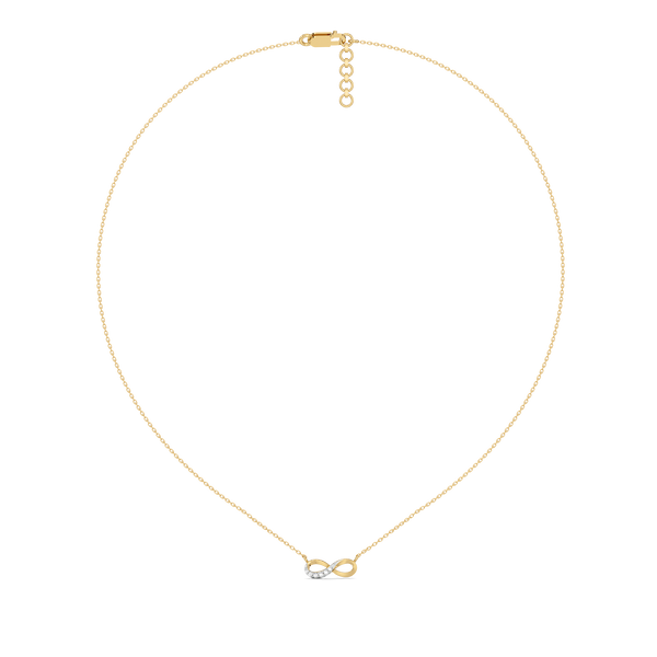 Limitless Spark Lab Grown Diamond Necklace for Women - Lukson 