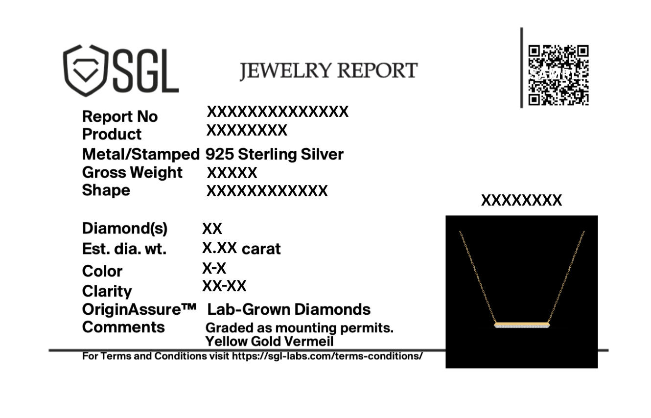Power Play - Lab Diamond Necklace