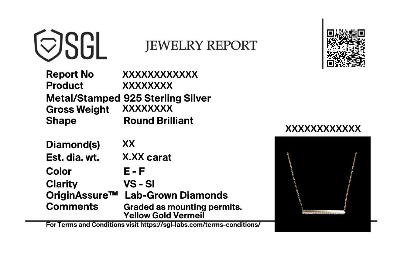 Power Play - Lab Diamond Necklace