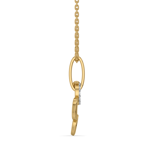 Lucky Bloom - Lab Diamond Pendant