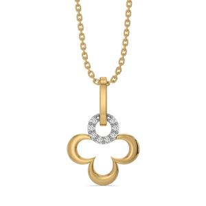 Lucky Bloom - Lab Diamond Pendant
