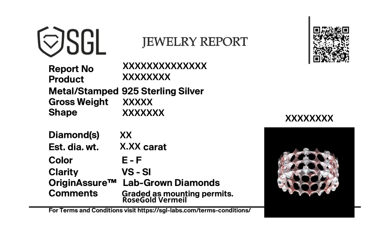 Cosmic Band - Lab Diamond Cocktail Ring