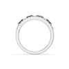 Blue Sapphire Soiree Lab Diamond Ring