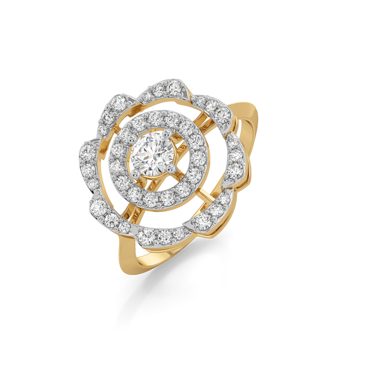 Stellar Shine – Lab Diamond Solitaire Ring