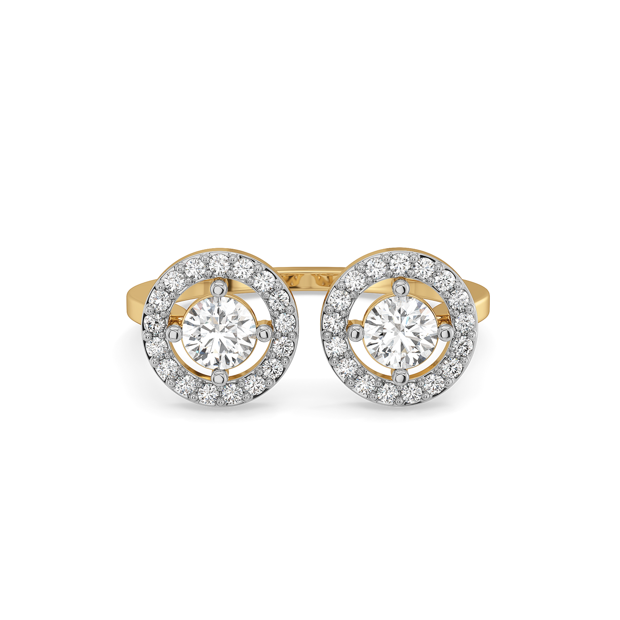 Rain-Dance - Lab Diamond Solitaire Ring