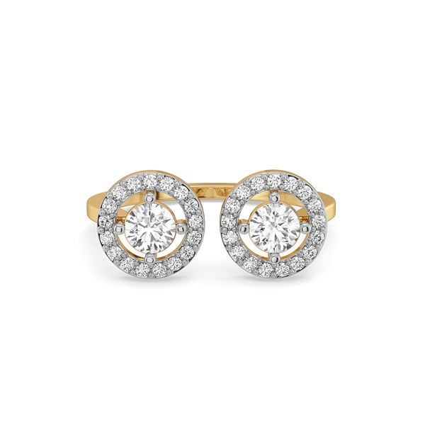 Rain Dance Lab Grown Diamond Solitaire Ring - Lukson 