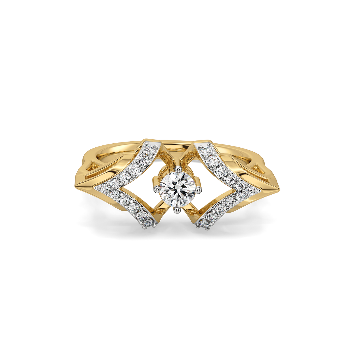Fierce Aura - Lab Diamond Solitaire Ring