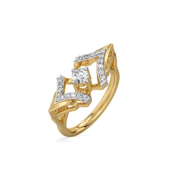 Lukson Fierce Aura Lab Grown Diamond Solitaire Ring Online