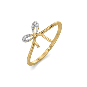 Bow Blush - Lab Diamond Ring