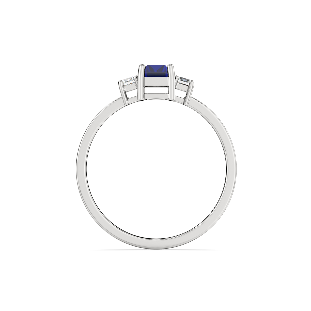 Blue Brilliance - Lab Diamond Ring