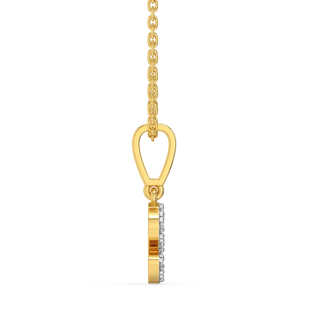 Sassy S - Lab Diamond Alphabet Pendant