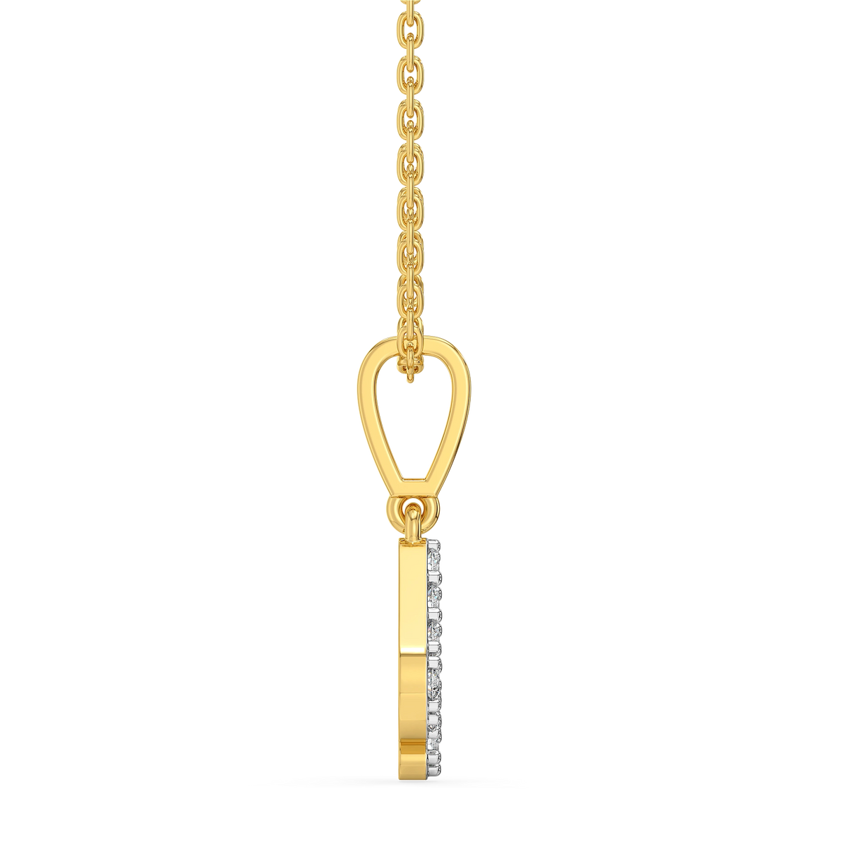 U-nique - Lab Diamond Alphabet Pendant