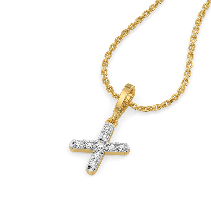 X-tra Spark - Lab Diamond Alphabet Pendant